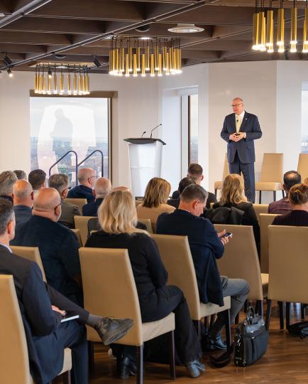 Minister of Municipal Affairs and Housing Speaking at Seminar